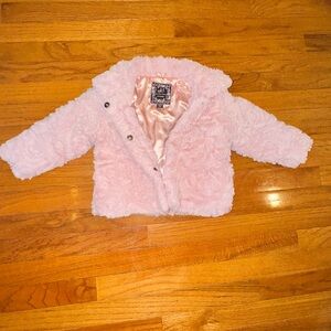 4T Soft Pink Kids Coat